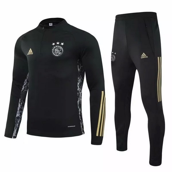 Chandal Ajax 2020-2021 Negro Amarillo